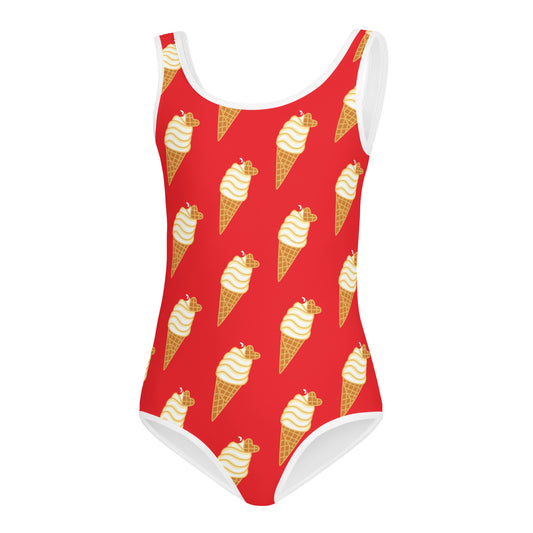 All-Over Print Kids Swimsuit